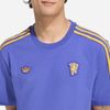adidas - Áo thun đá banh Nam Men's Adidas Manchester United Terrace Icons T-Shirt - Blue