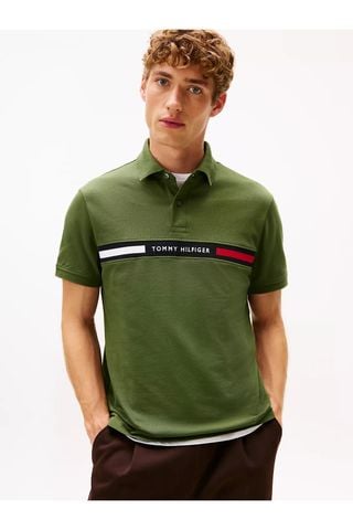 Tommy Hilfiger - Áo Thun Có Cổ Nam Hilfiger Chest Insert Regular Polo