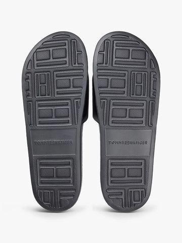 Tommy Hilfiger - Dép Quai Ngang Nam Raised Pool Slide