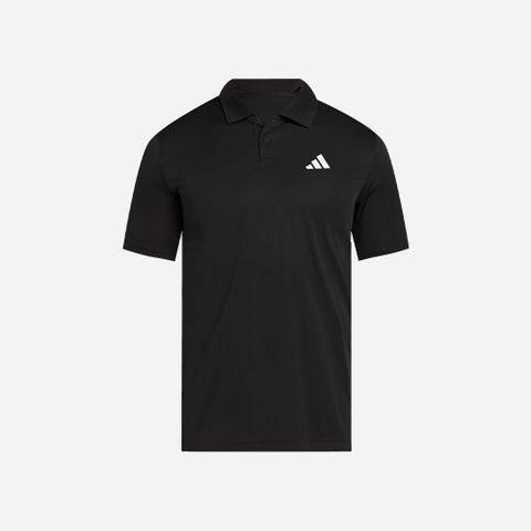 adidas - Áo thun có cổ quần vợt Nam Men's Adidas Tennis Club Polo Shirt - Black - 4