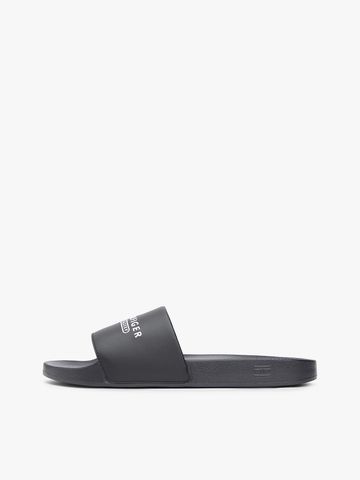 Tommy Hilfiger - Dép Quai Ngang Nam Raised Pool Slide