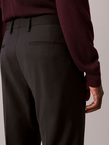 Calvin Klein - Quần tây nam Tropical Wool Slim Trouser
