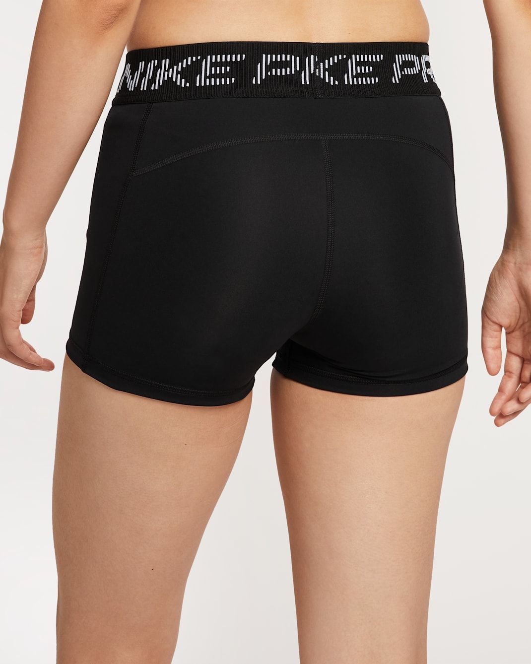 Nike - Quần ngắn ống bó thể thao Nữ Nike Pro Women's Mid-Rise 3