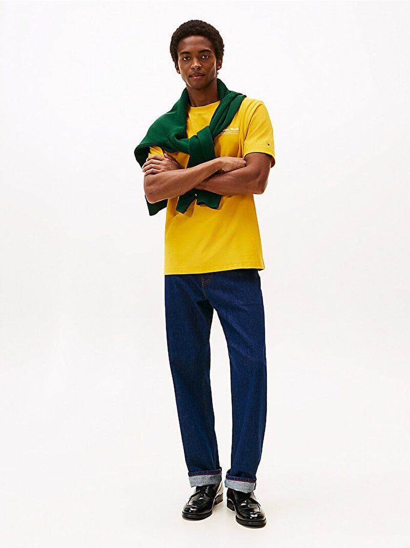 Tommy Hilfiger - Áo thun tay ngắn nam Erkek Hilfiger Herald Back T-shirt