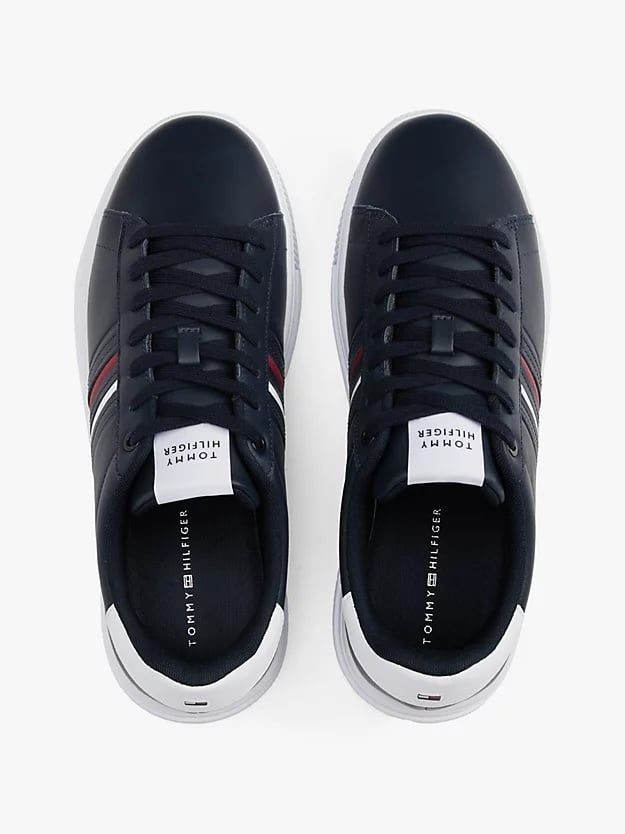 Tommy Hilfiger - Giày nam Modern Cupsole Stripes Leather Shoes