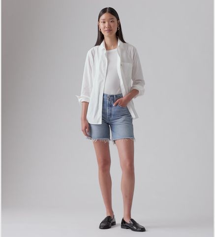 Levi's - Quần Jean Ngắn Nữ 501 Original Mid-Thigh Shorts