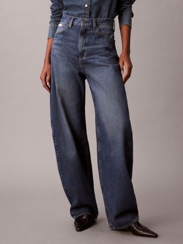 Calvin Klein - Quần Jean Dài Nữ Extreme Barrel Jeans