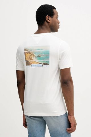 Tommy Hilfiger - Áo thun tay ngắn nam TH Coast Photo Print Tee
