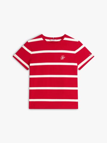 Tommy Hilfiger - Áo Thun Tay Ngắn Nữ TH Script Regular Crew Neck Short Sleeve Tee