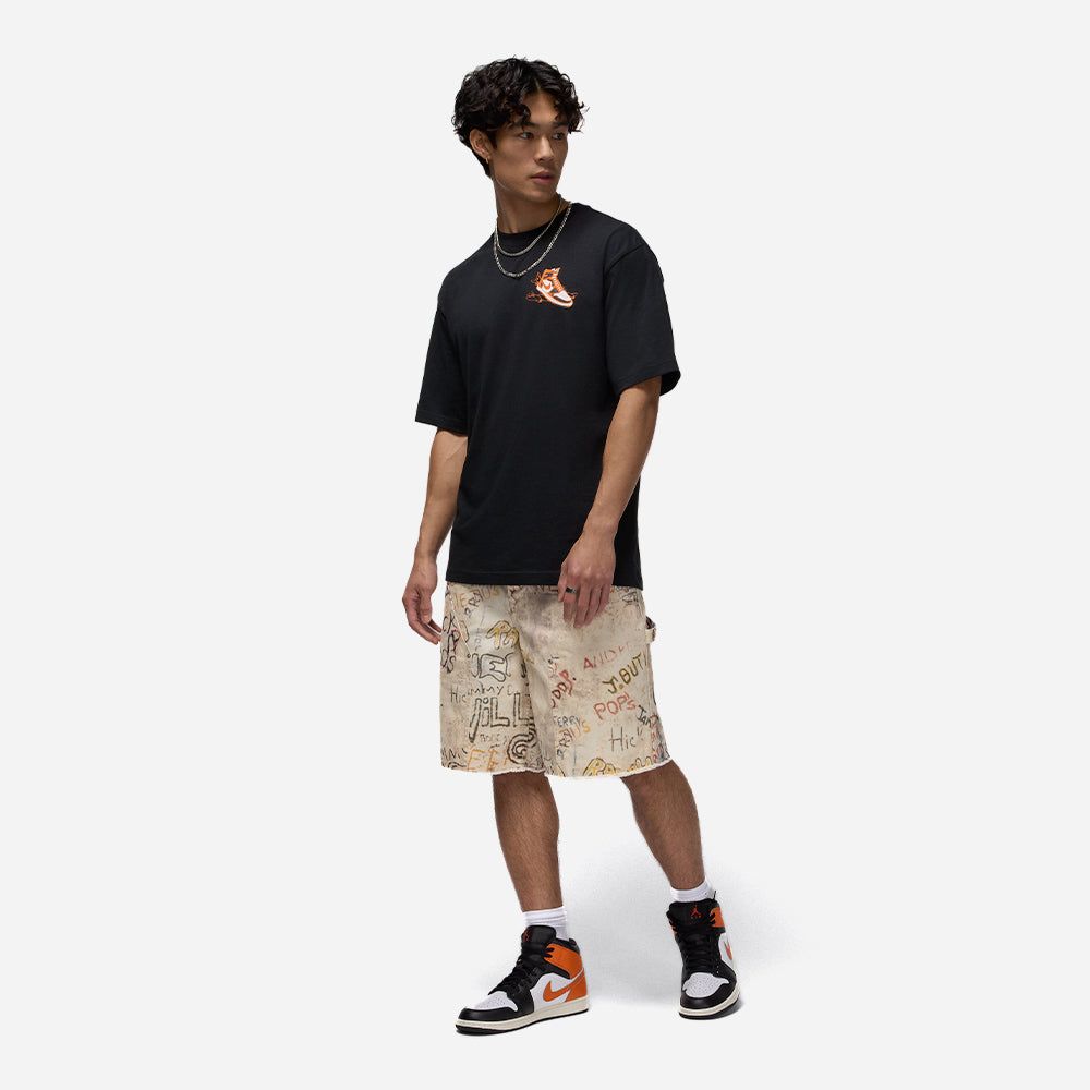 Nike - Áo thun bóng rổ Nam Men's Nike Jordan AJ1 T-Shirt - Black