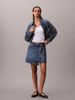 Calvin Klein - Váy jeans nữ Denim Mini Wrap Skirt