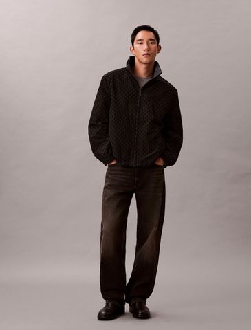 Calvin Klein - Áo khoác nam Emblem Reversible Nylon Jacket