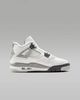 Nike - Giày thời trang thể thao Bé Trai Air Jordan 4 Retro 'White Cement' Older Kids' Shoes