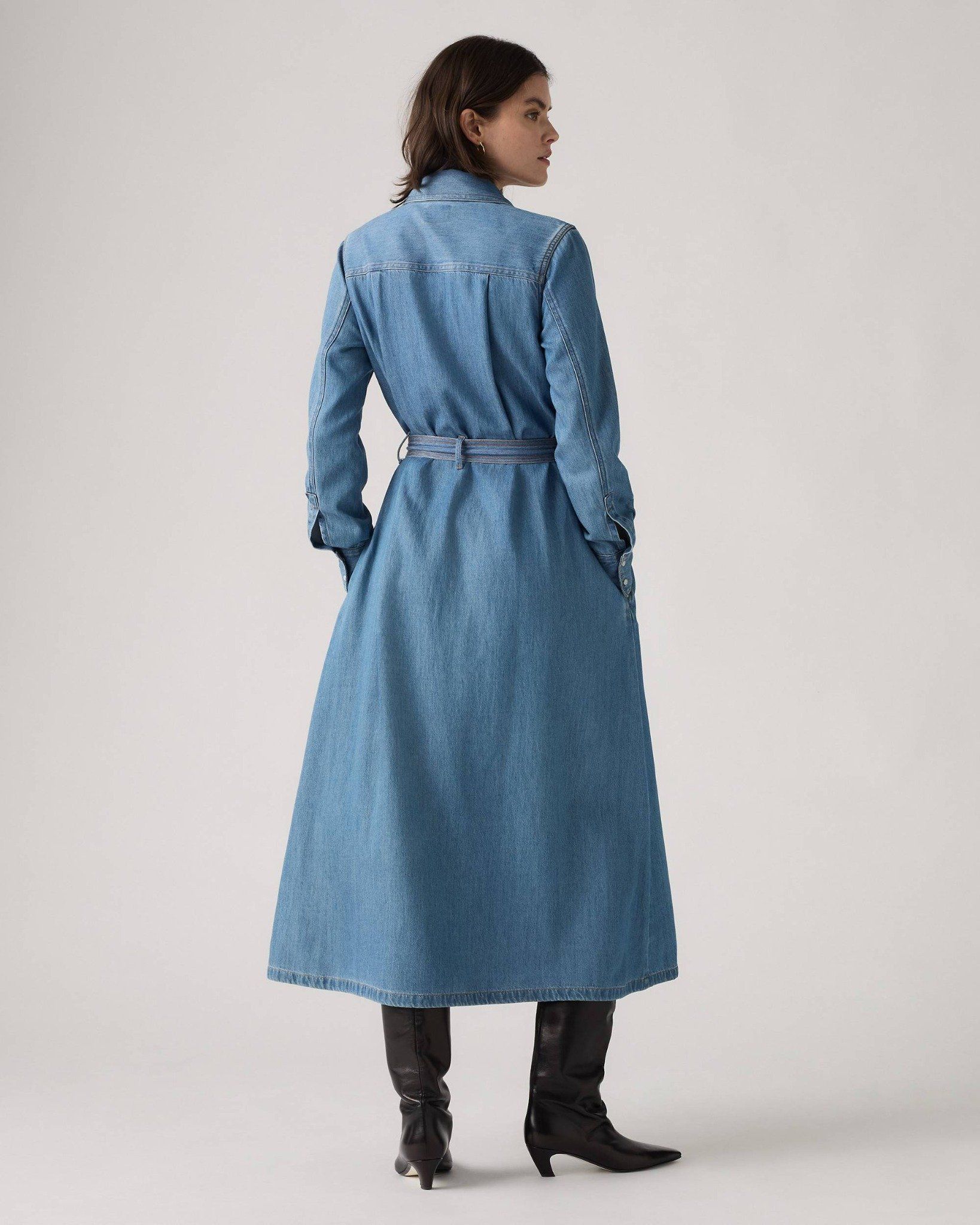 Levi's - Đầm nữ Quincey Long Sleeve Maxi Dress