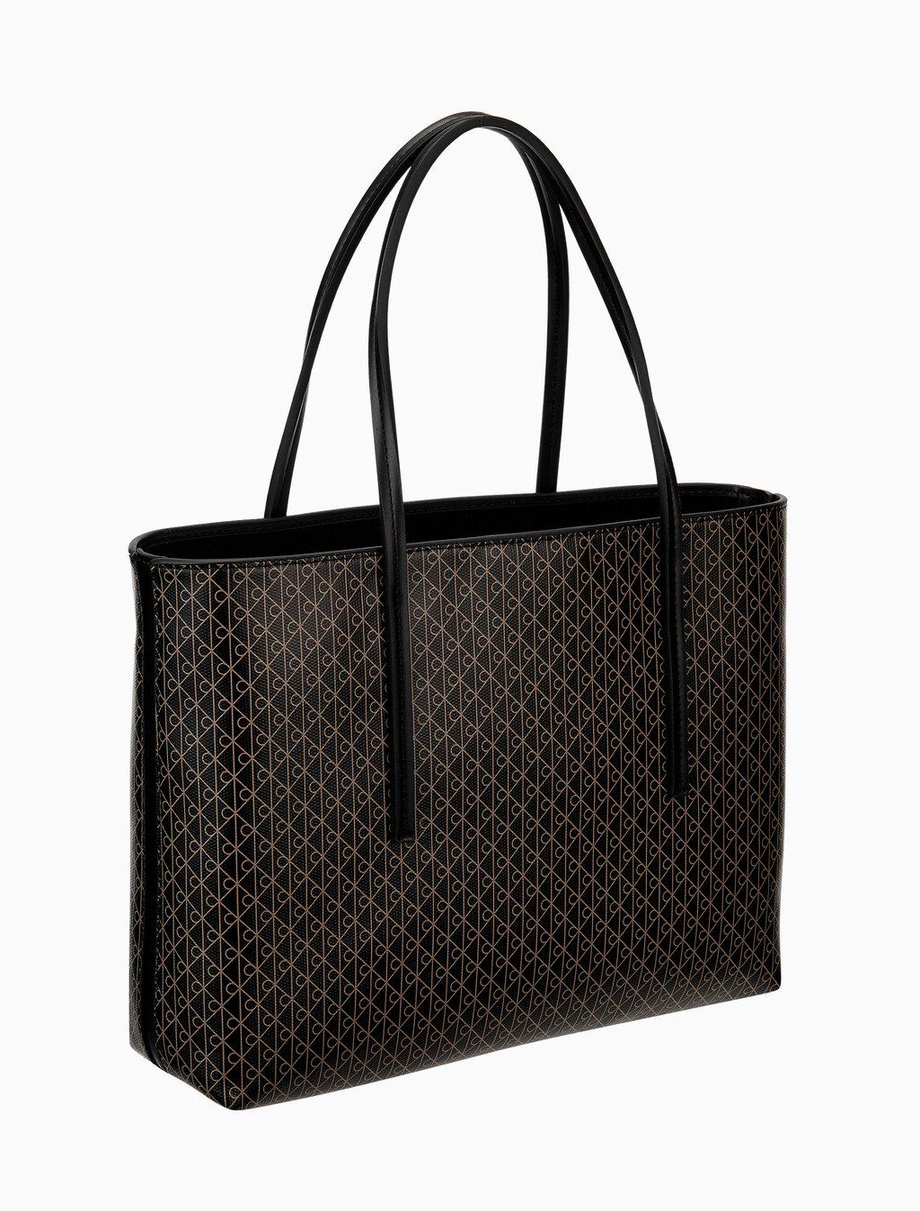 Calvin Klein - Túi xách nữ Allover Monogram Logo Small Tote Bag with Pouch