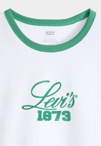 Levis - Áo Thun Tay Ngắn Nữ Graphic Favorite Ringer Tee