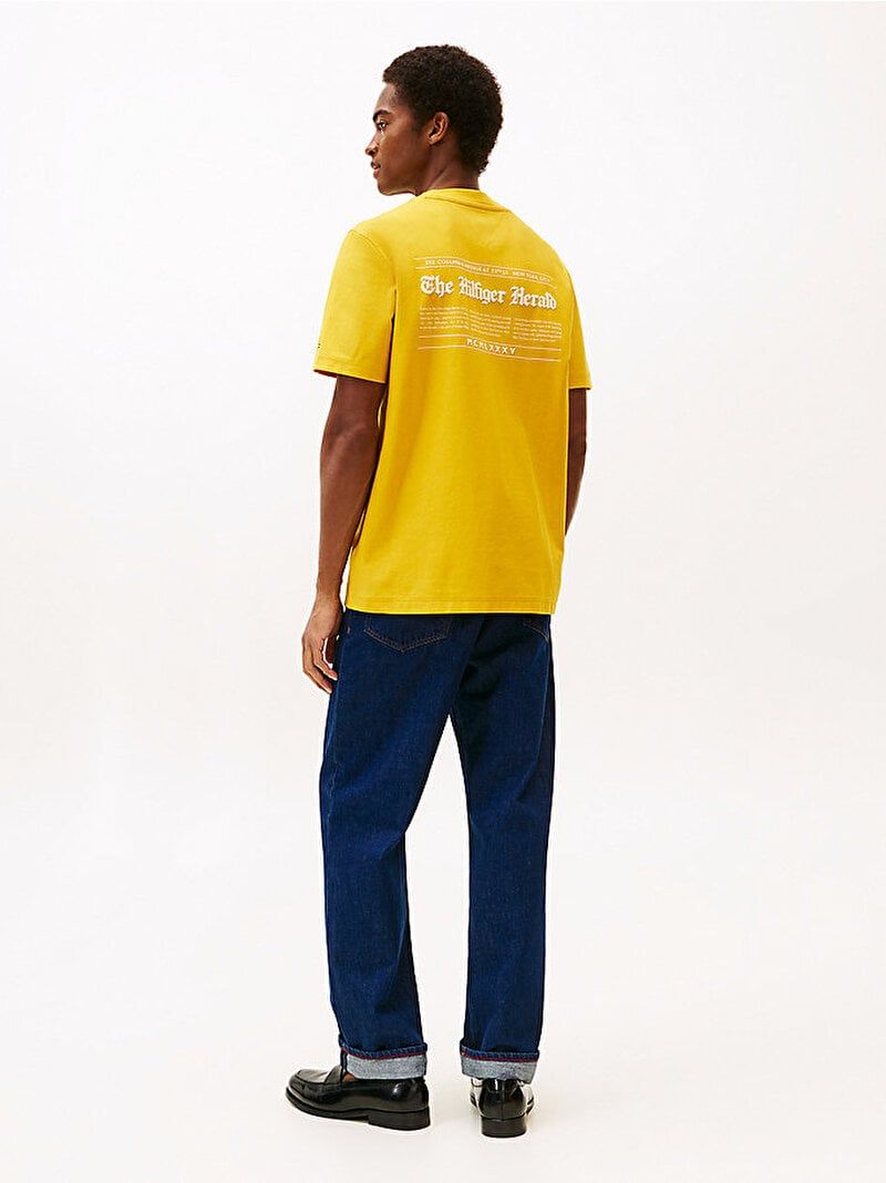 Tommy Hilfiger - Áo thun tay ngắn nam Erkek Hilfiger Herald Back T-shirt