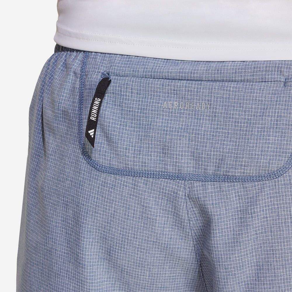 adidas - Quần ngắn chạy bộ Nam Men's Adidas Own The Run Shorts - Gray