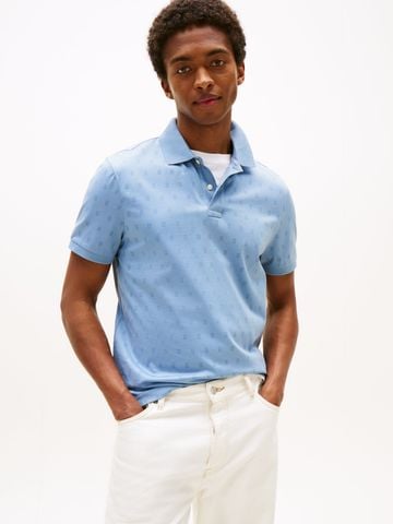 Tommy Hilfiger - Áo polo tay ngắn nam Interlock Regular Polo Shirt