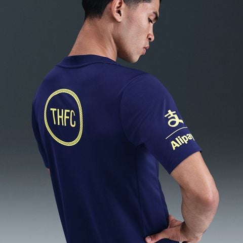 Nike - Áo đá banh Nam Men's Tottenham Hotspur Academy Pro Dri-Fit Total 90 Pre-Match Football Jersey - Navy