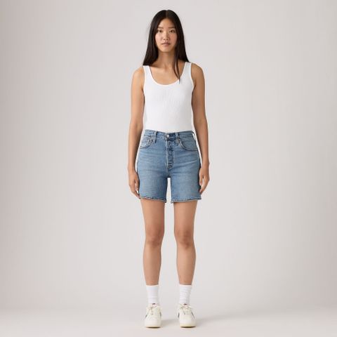 Levi's - Quần Jean Ngắn Nữ 501 Original Mid-Thigh Shorts