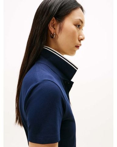 Tommy Hilfiger - Đầm nữ TH Cotton Midi Polo Dress - 4