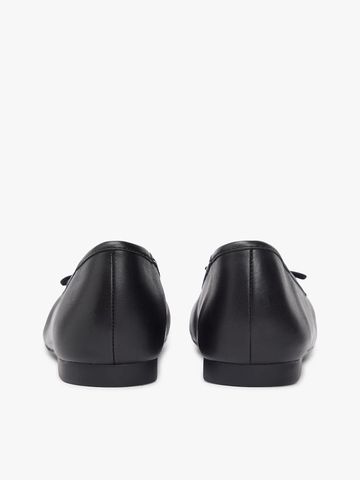 Tommy Hilfiger - Giày Thời Trang Nữ Leren Ballerina Met TH-Monogrambedel