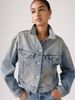 Levi's - Áo Khoác Jean Nữ Cropped '90s Trucker Jacket