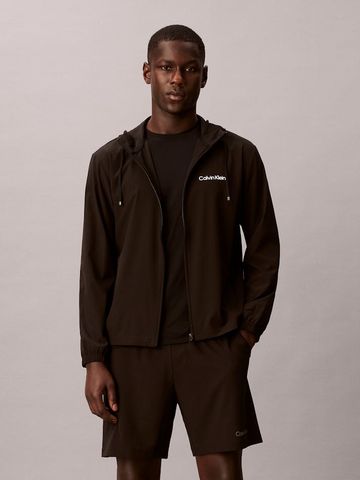 Calvin Klein - Áo Khoác Thể Thao Nam Water-Repellent Hooded Windbreaker