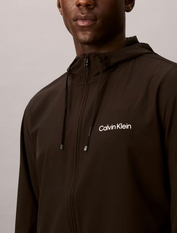 Calvin Klein - Áo Khoác Thể Thao Nam Water-Repellent Hooded Windbreaker