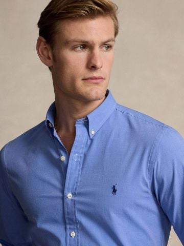 Ralph Lauren - Áo Sơ Mi Nam Slim Fit Stretch End-On-End Shirt