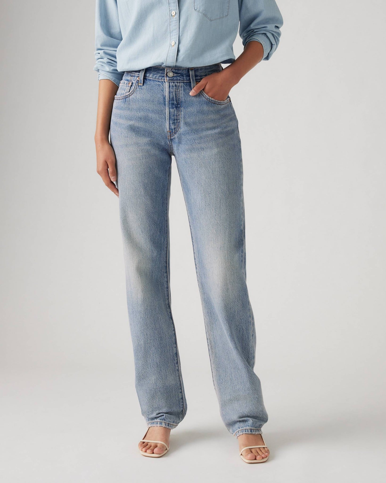 Levi's - Quần jeans ống đứng nữ 501® '90s Lightweight Women's Jeans