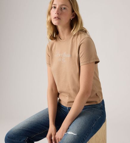 Levi's - Áo thun thời trang nữ Women's Graphic Classic Tee - Brown