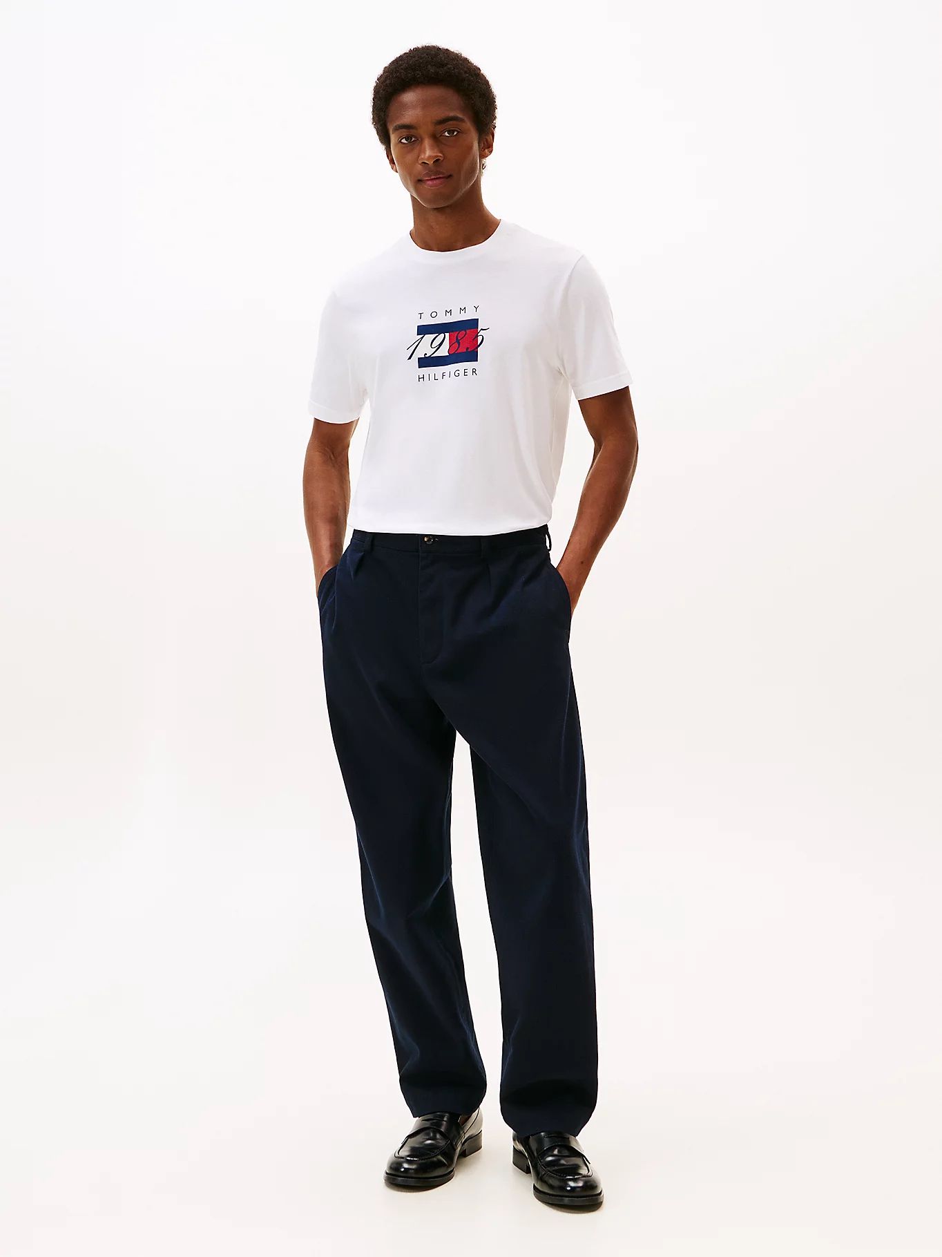 Tommy Hilfiger - Áo thun tay ngắn nam Flag Graphic Jersey T-Shirt