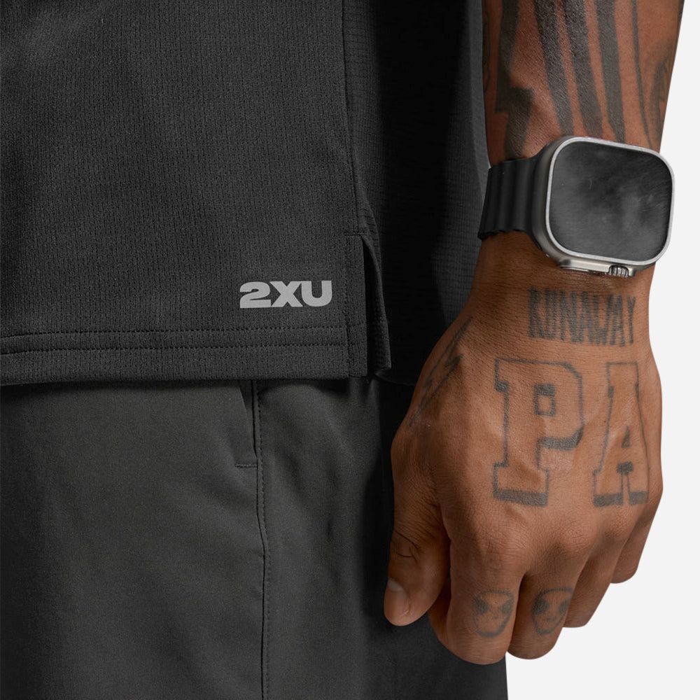 2Xu - Áo thun thể thao nam Aero Mesh Tee Running