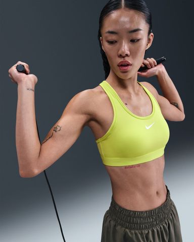 Nike - Áo ngực thể thao Nữ Swoosh Medium-Support Women's Padded Sports Bra