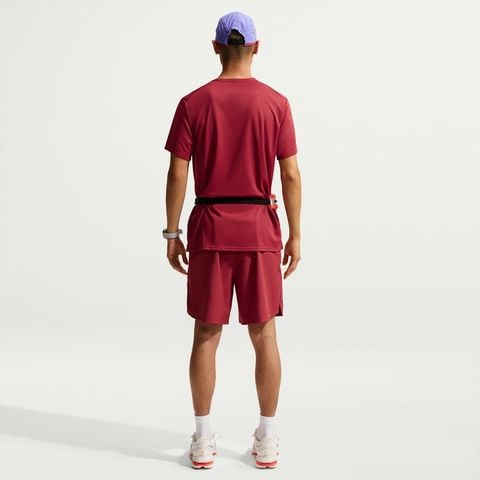 Nike - Áo Tay Ngắn Thể Thao Nam Miler Men's Dri-FIT UV-Protection Short-Sleeve Running Top