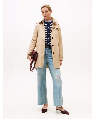 Tommy Hilfiger - Áo khoác tay dài nữ TH Trench Coat Detachable Liner