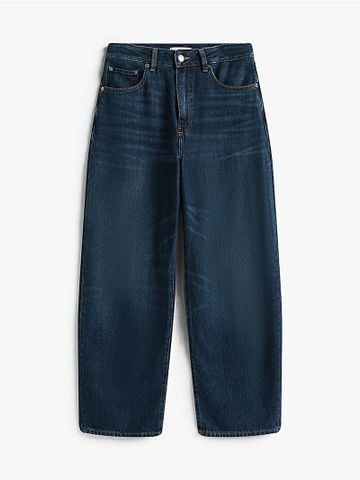 Tommy Hilfiger - Quần jeans ống rộng nữ Premium Denim Milo Barrel Jeans - 2