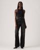 Levi's - Quần dài jean ống rộng nữ Ribcage Wide Leg Jeans - Black
