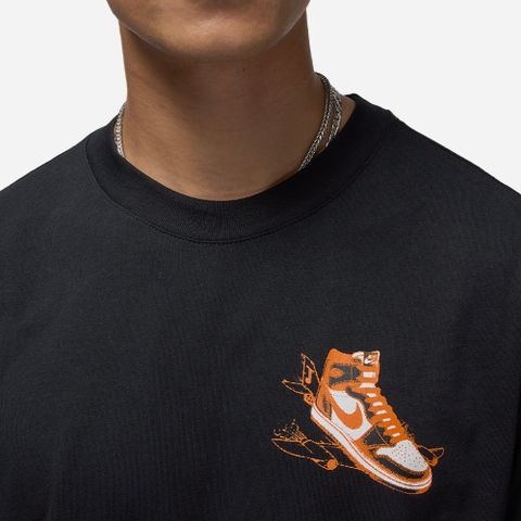 Nike - Áo thun bóng rổ Nam Men's Nike Jordan AJ1 T-Shirt - Black