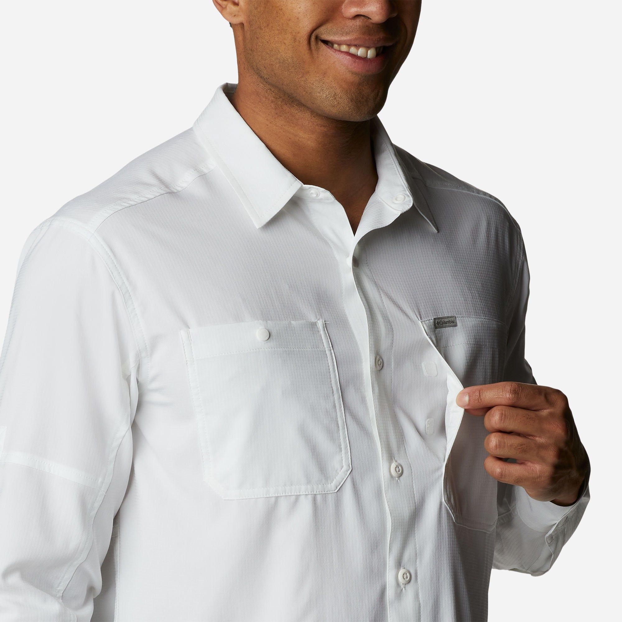 Columbia - Áo sơ mi thể thao tay dài nam Silver Ridge™ Utility Lite Long Sleeve Outdoor