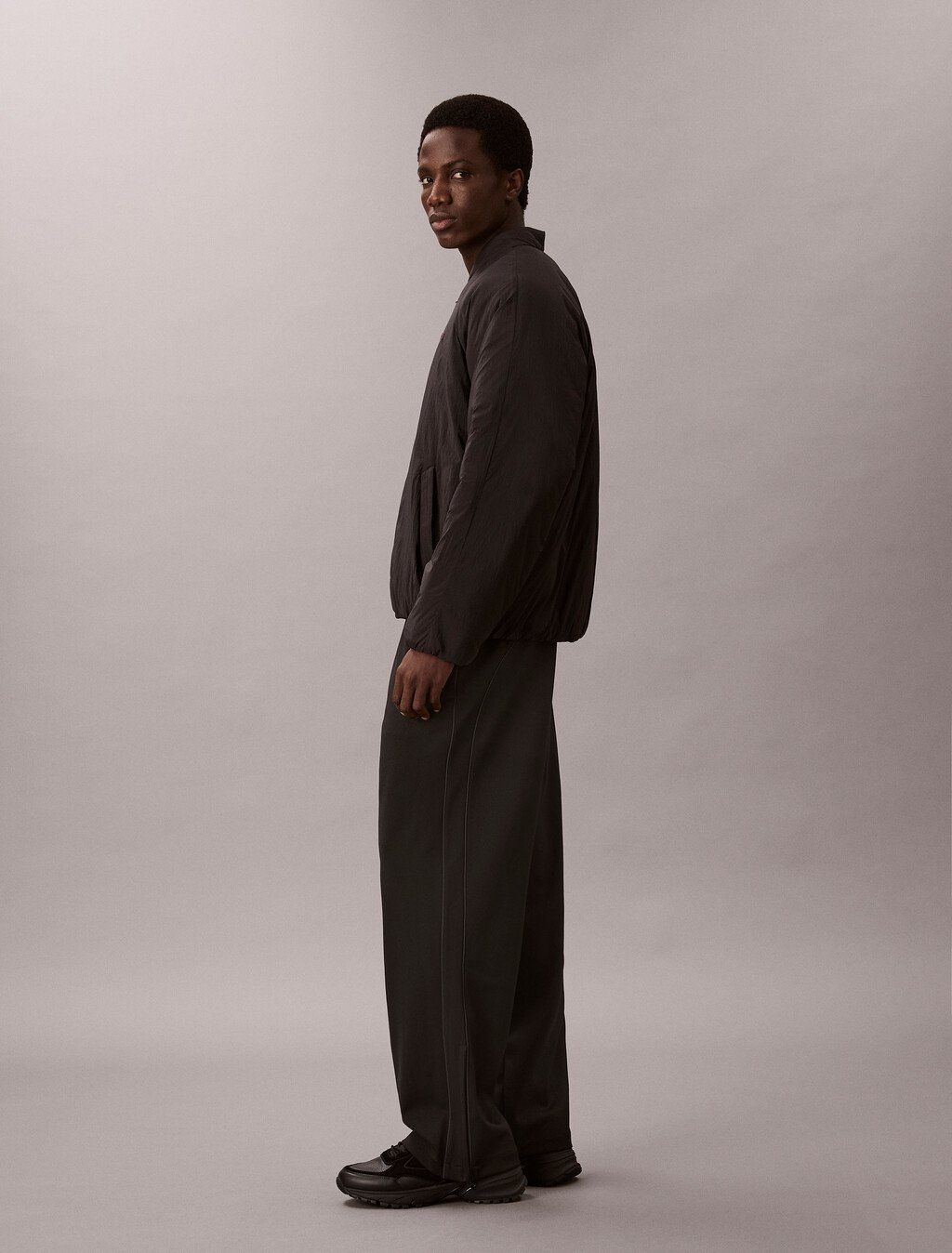 Calvin Klein - Áo khoác ấm nam Nylon Bomber Jacket