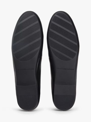 Tommy Hilfiger - Giày Thời Trang Nữ Leren Ballerina Met TH-Monogrambedel