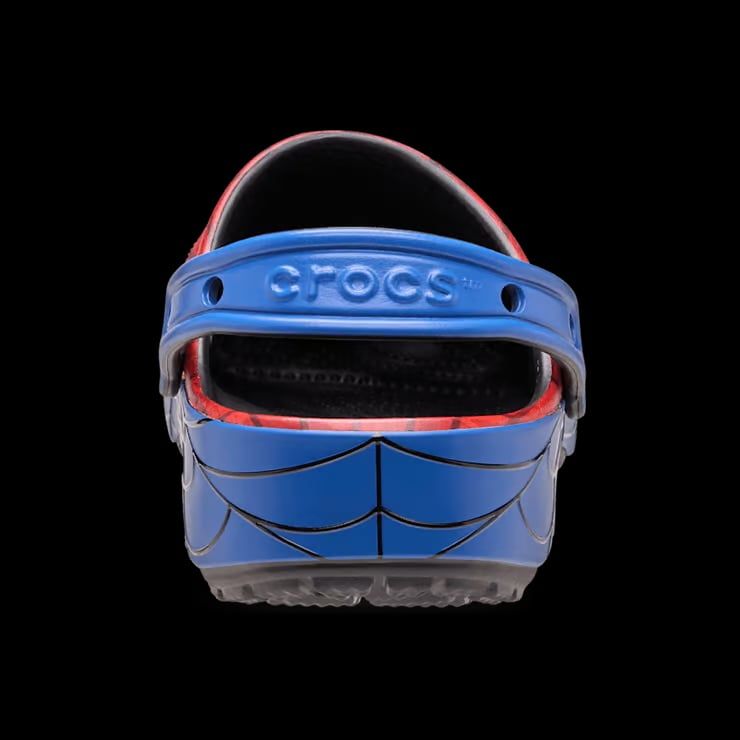 Crocs - Xăng đan trẻ em Classic Clog Kid Spiderman Web Lifestyle