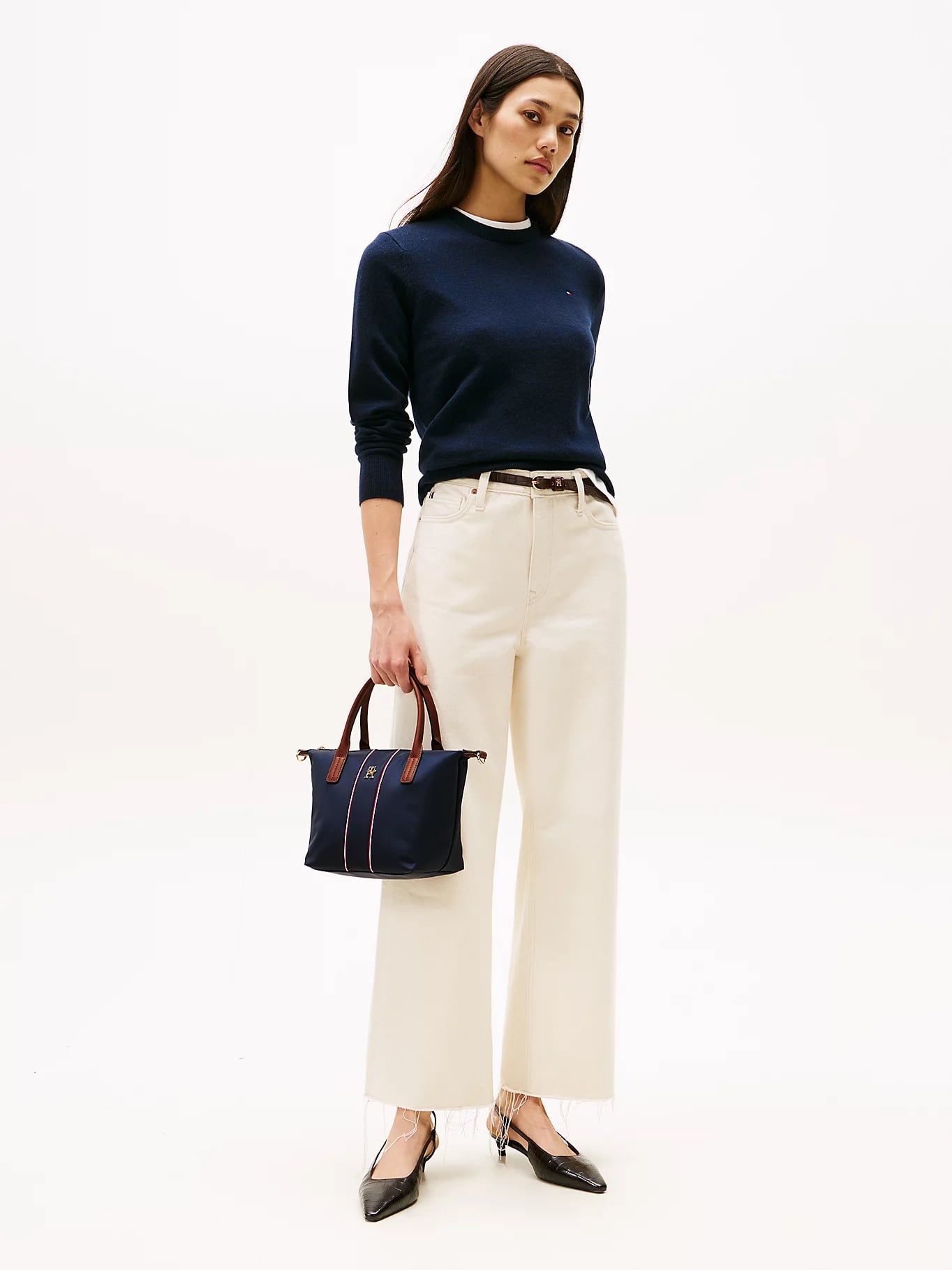 Tommy Hilfiger - Túi xách nữ Corporate TH Monogram Crossbody Tote Bag