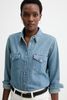 Levi's - Áo Sơ Mi Tay Dài Nữ Iconic Western Denim Shirt