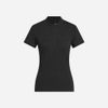 adidas - Áo thun có cổ đánh gôn Nữ Women's Adidas Go-To Jacquard Golf Polo - Black
