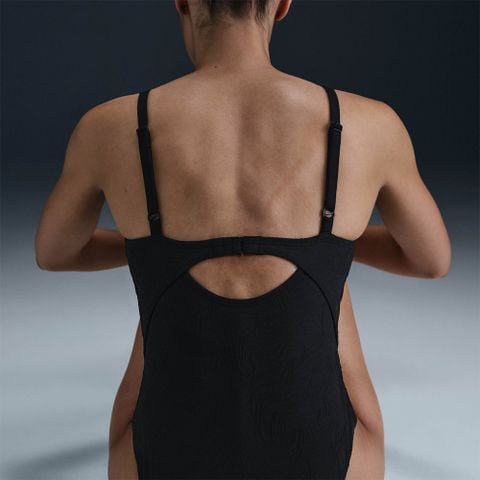 Nike - Đồ Bơi Một Mảnh Nữ One Piece V-Neck