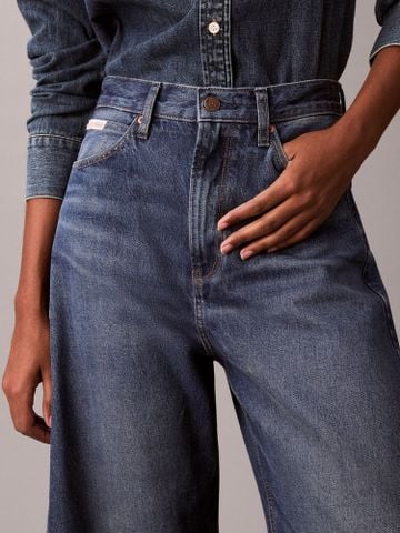 Calvin Klein - Quần Jean Dài Nữ Extreme Barrel Jeans